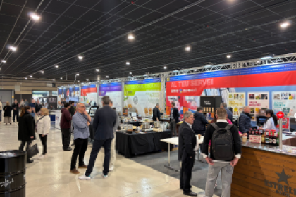 Imagen de todos los stands de Serhs Food colaborades en la Feria de Turismarket